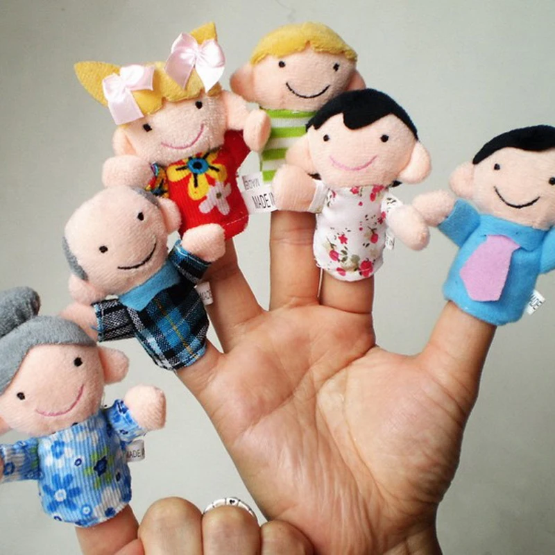 Velvet Finger Puppet Toy
