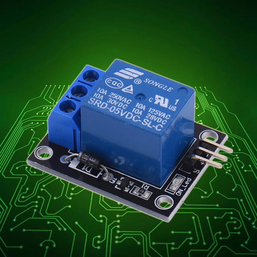 5V One 1 Channel Relay Module Board Shield For PIC AVR DSP ARM MCU Arduino for Diy
5V One 1 Channel Relay Module Board Shield For PIC AVR DSP ARM MCU Arduino for Diy