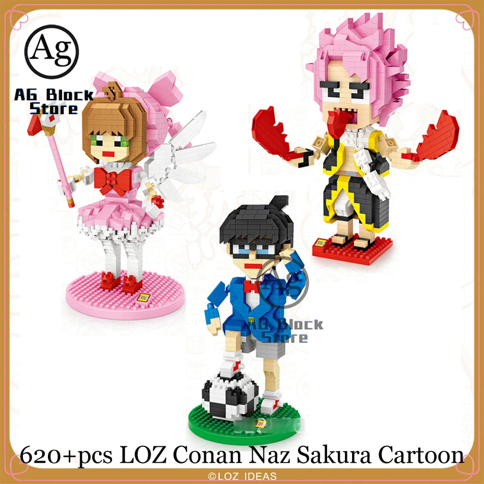 620+pcs LOZ Conan Naz Sakura Cartoon Building Block Not Movie Brick Micro Particle Toy for Children Gifts
620+pcs LOZ Conan Naz Sakura Cartoon Building Block Not Movie Brick Micro Particle Toy for Children Gifts