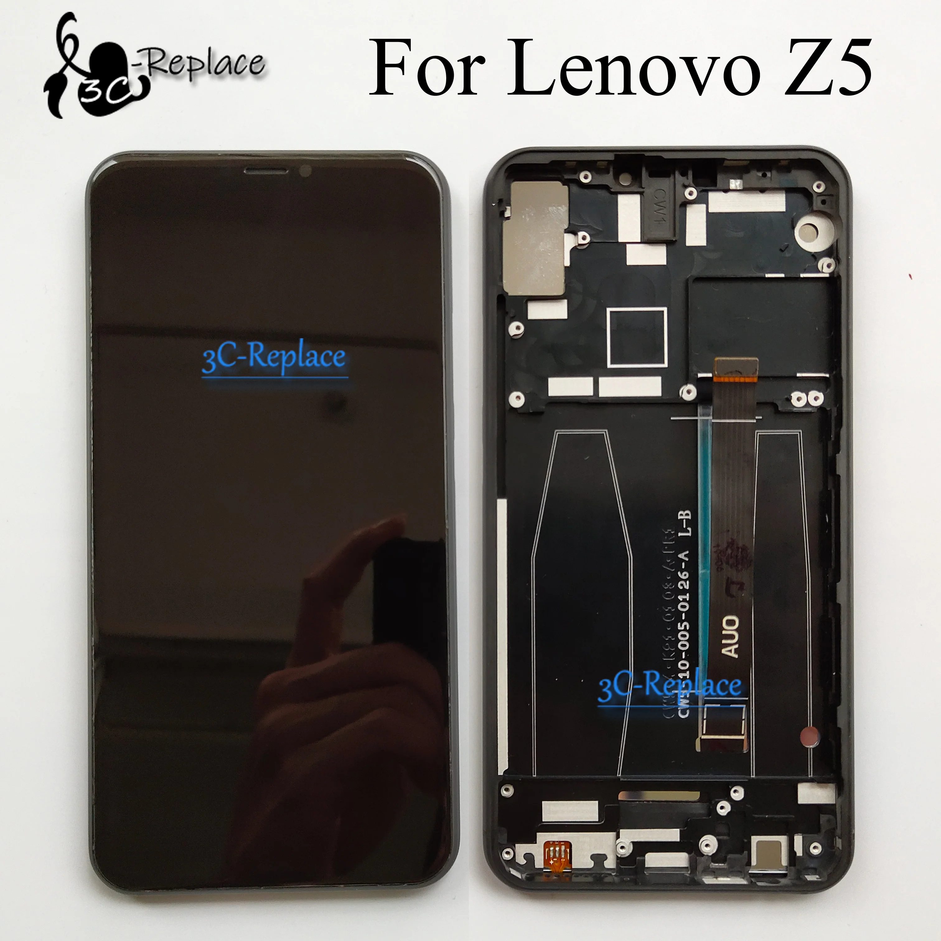 Original Black 6.2 inch For Lenovo Z5 L78011 L78012 LCD Display with Touch Screen Digitizer Smartphone Assembly With Frame
Original Black 6.2 inch For Lenovo Z5 L78011 L78012 LCD Display with Touch Screen Digitizer Smartphone Assembly With Frame