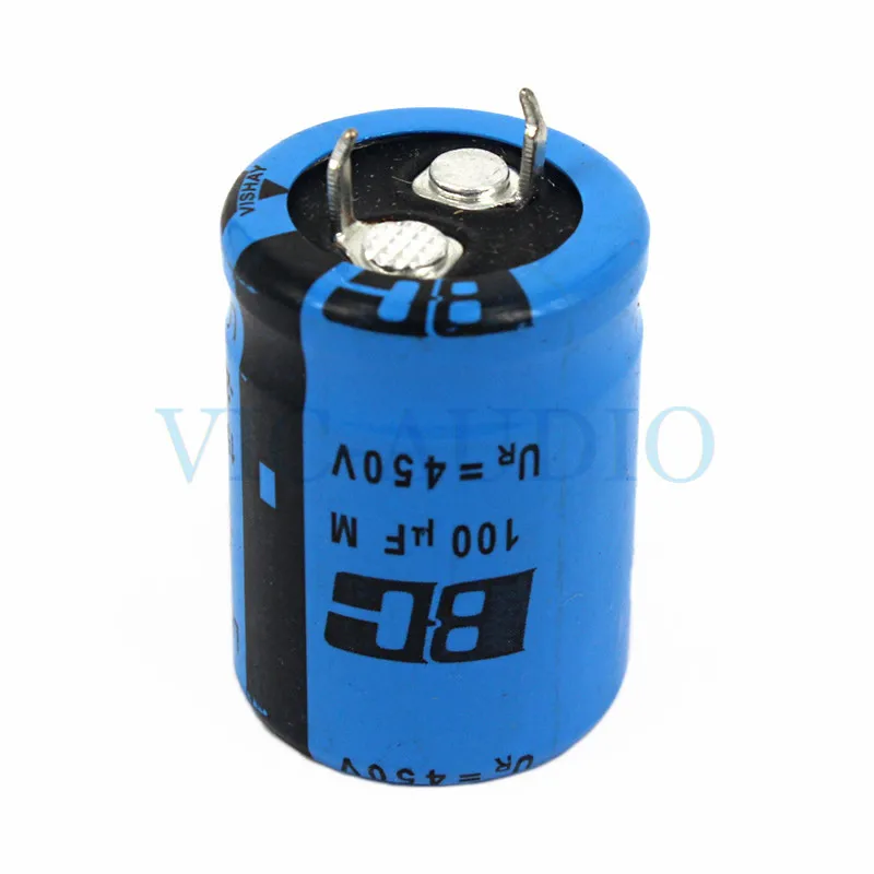 DIY Amplifier Accessories HIFI Capacitor VISHAY BC 450V 100UF Capacitance Amps Electrolytic Capacitor Filter 1PC Free Shipping
DIY Amplifier Accessories HIFI Capacitor VISHAY BC 450V 100UF Capacitance Amps Electrolytic Capacitor Filter 1PC Free Shipping