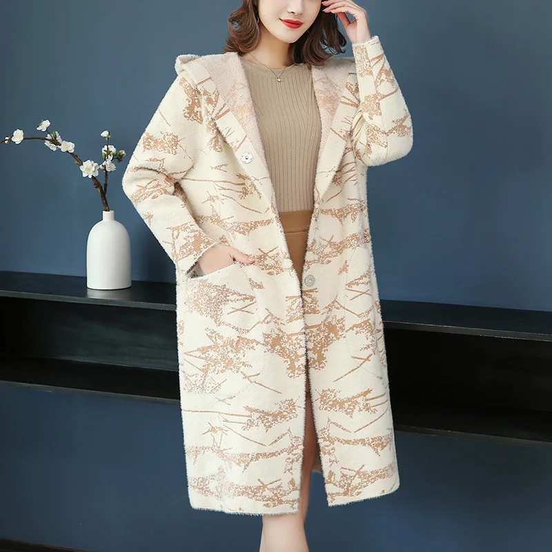 3XL Brand Coat Women Coat Fall Winter New Europe and America Style Fashion Hit Color Hooded Coat Loose Thicken Warm Coat Female
3XL Brand Coat Women Coat Fall Winter New Europe and America Style Fashion Hit Color Hooded Coat Loose Thicken Warm Coat Female