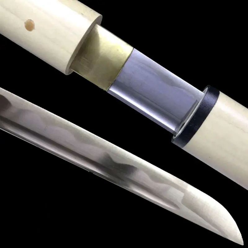 Handmade Japanese Samurai Straight Knife Full Tang High Carbon Steel Blade Sharp Ninja Cosplay Real Sword Katana
Handmade Japanese Samurai Straight Knife Full Tang High Carbon Steel Blade Sharp Ninja Cosplay Real Sword Katana
