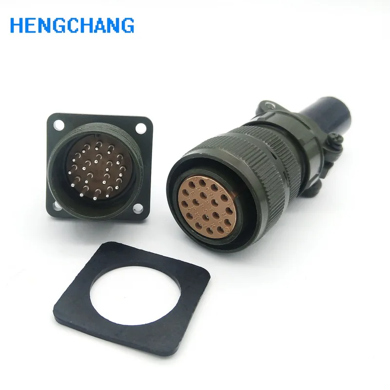 Description Picture 6 of itemMS3102 3106A20-29S 17Pin Straight Plug Aviation Connector For Encoder Plug Servo Motor Connector