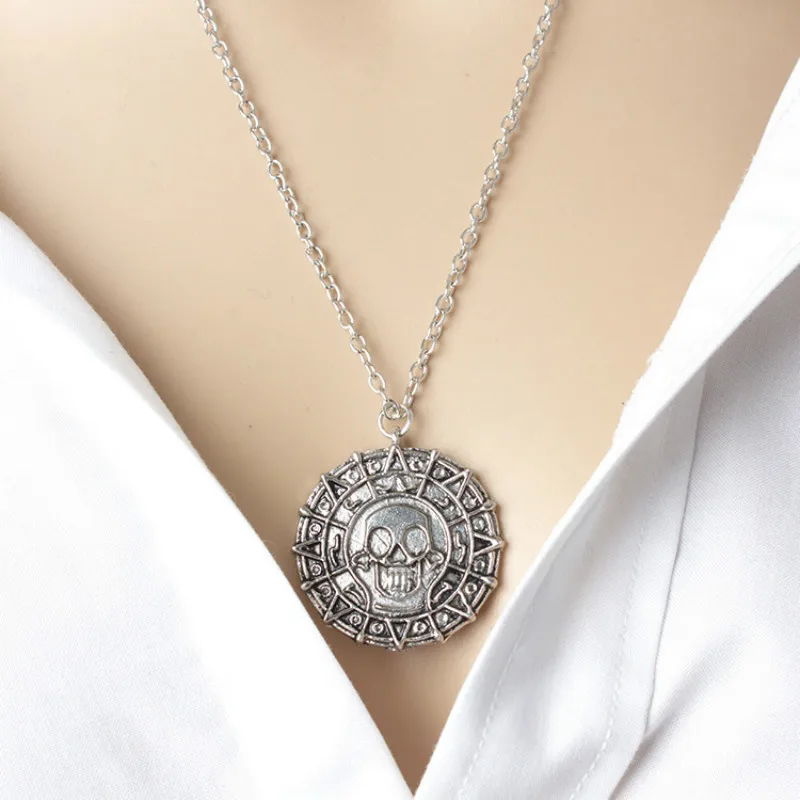 Pirates Of The Caribbean Necklace Jack Sparrow Aztec Coin Medallion Vintage Gold Bronze Silver Pendant Johnny Depp Wholesale
Pirates Of The Caribbean Necklace Jack Sparrow Aztec Coin Medallion Vintage Gold Bronze Silver Pendant Johnny Depp Wholesale