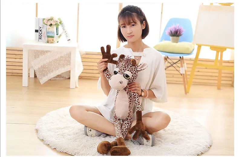 creative toy large 80cm cartoon giraffe plush toy soft doll birthday gift w2907
creative toy large 80cm cartoon giraffe plush toy soft doll birthday gift w2907
