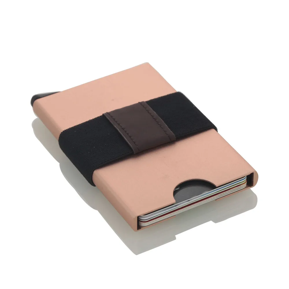 Automatic Credit Card Holder Man Women Aluminum id card holder Brocking Card Wallet Travel Case Metal Anti Protection Cardholder
Automatic Credit Card Holder Man Women Aluminum id card holder Brocking Card Wallet Travel Case Metal Anti Protection Cardholder