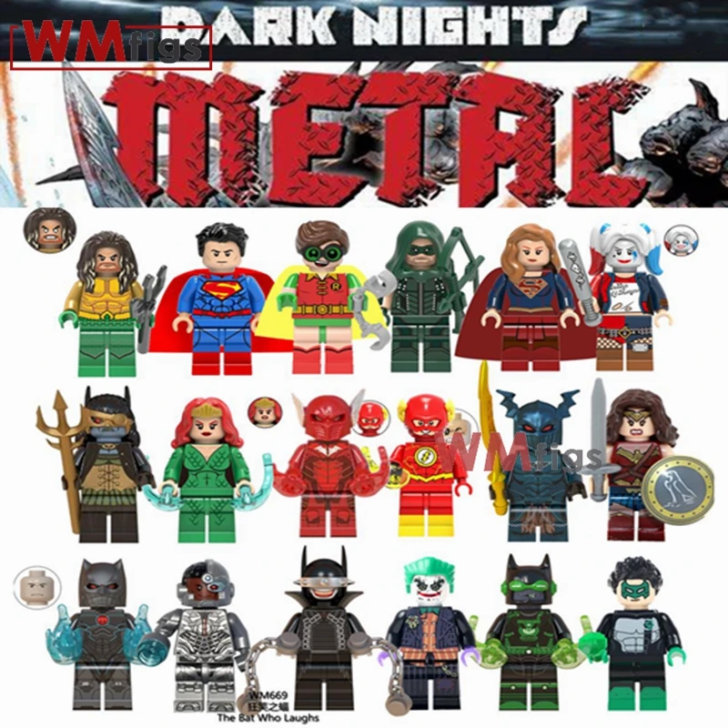 DC Comics Dark Nights Knights The Merciless Drowned Red Death Batman Dawnbreaker Flash Building Blocks Justice League Kids Toys
DC Comics Dark Nights Knights The Merciless Drowned Red Death Batman Dawnbreaker Flash Building Blocks Justice League Kids Toys