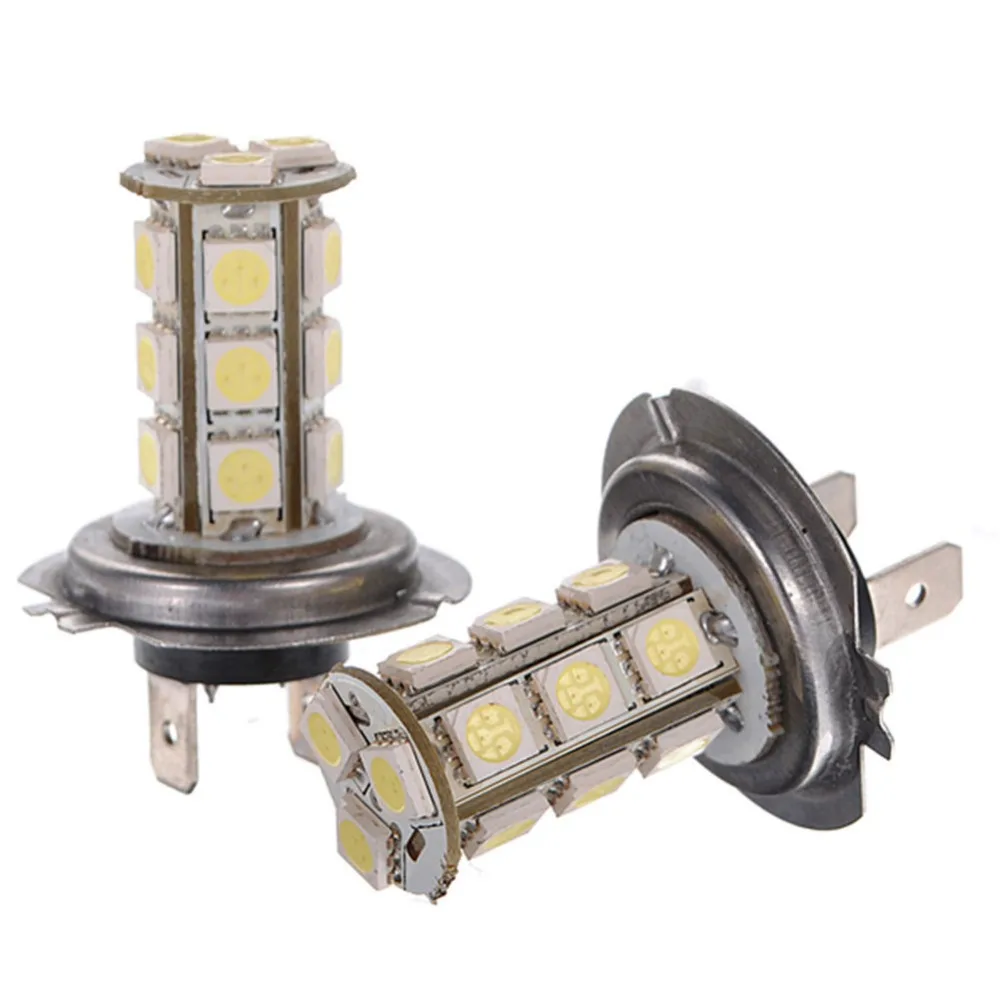 1Pc Car Lights H7 5050 18 SMD LED White Car Auto Fog Driving Day Time Head Light Lamp Bulbs 12V
1Pc Car Lights H7 5050 18 SMD LED White Car Auto Fog Driving Day Time Head Light Lamp Bulbs 12V