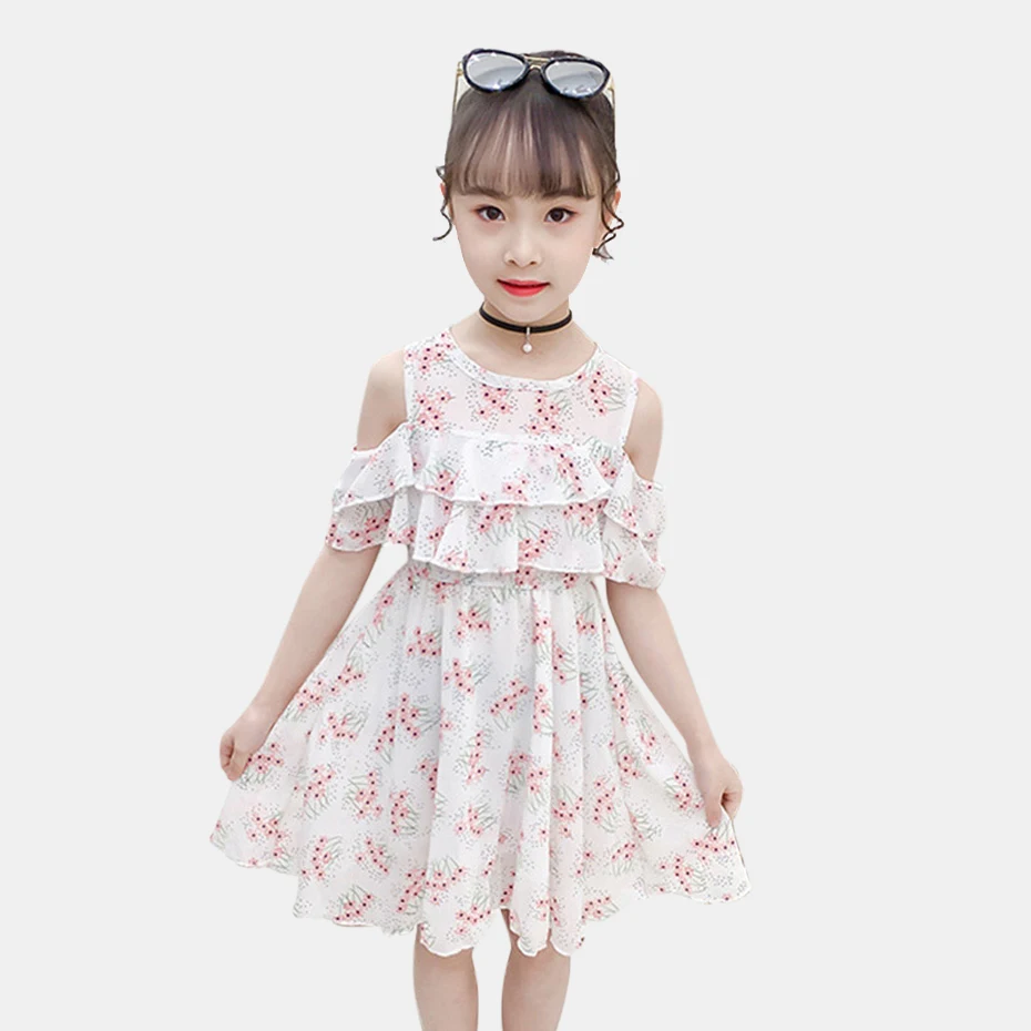 Girls Summer Dress Off Shoulder Beach Vestidos For Children Floral Children Party Dress Teenage Girls Clothes 6 8 10 12 Year
Girls Summer Dress Off Shoulder Beach Vestidos For Children Floral Children Party Dress Teenage Girls Clothes 6 8 10 12 Year