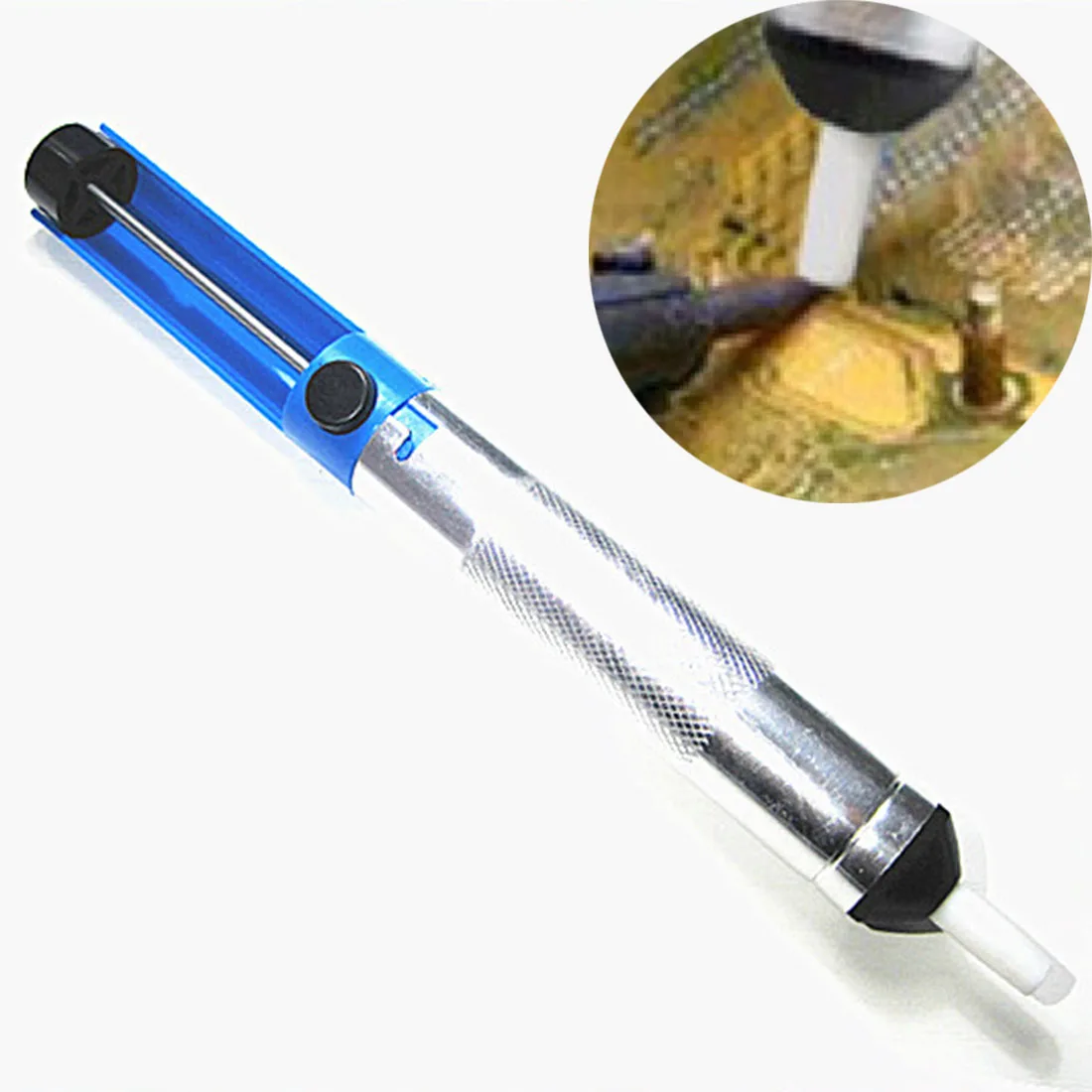 Solder Remover Solder Sucker Desoldering Pump Tool Removal Vacuum Soldering Iron Desolder
Solder Remover Solder Sucker Desoldering Pump Tool Removal Vacuum Soldering Iron Desolder