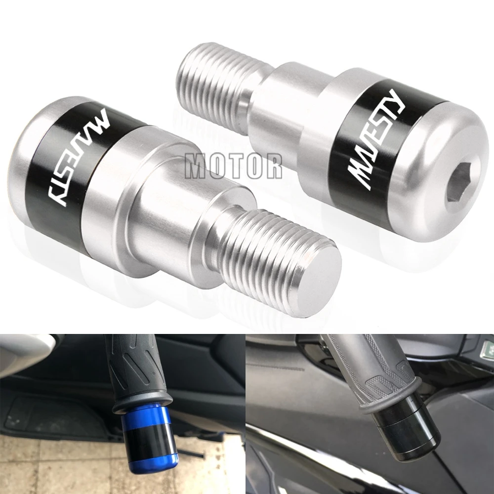 For Yamaha Majesty 400 2004-2011 2005 2006 2007 2008 2009 Motorcycle Handlebar Ends Handle Bar Grips End Protector Majesty400
For Yamaha Majesty 400 2004-2011 2005 2006 2007 2008 2009 Motorcycle Handlebar Ends Handle Bar Grips End Protector Majesty400