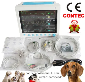 CE FDA Contec CMS8000 Vet Multi-parameter Veterinary Patient Monitor for Animals
CE FDA Contec CMS8000 Vet Multi-parameter Veterinary Patient Monitor for Animals