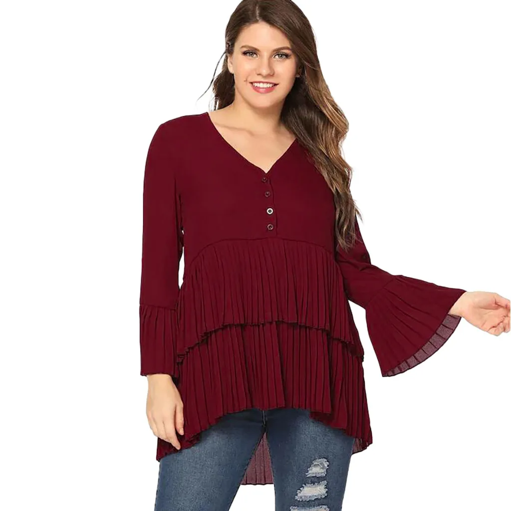 Women's Plus Size dress women summer V-Neck woman dresses Long Sleeve Casual Loose robe femme vestido elbise robe56#G9
Women's Plus Size dress women summer V-Neck woman dresses Long Sleeve Casual Loose robe femme vestido elbise robe56#G9
