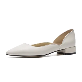 Thick high heel women's shoes cowhide fabric pointed toe pigskin comfortable inner shallow handmade casual shoes women
Thick high heel women's shoes cowhide fabric pointed toe pigskin comfortable inner shallow handmade casual shoes women