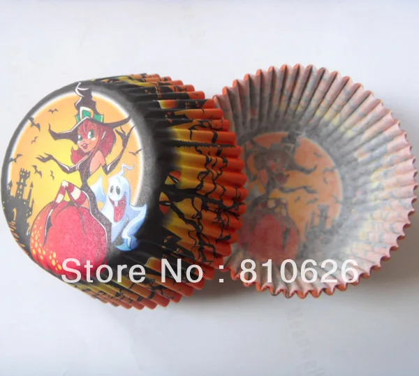 Promotion 100pcs Ghost witch pumpkin SKULL cupcake liner baking cup muffin paper case cup cake TRAY box case mold 4 Halloween
Promotion 100pcs Ghost witch pumpkin SKULL cupcake liner baking cup muffin paper case cup cake TRAY box case mold 4 Halloween