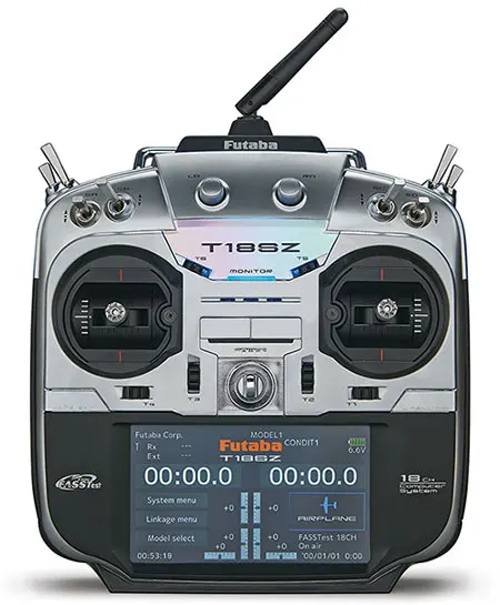 Original Futaba 18SZ 18-channel helicopter Transmitter remote control with R7008SB Receiver for helicopter
Original Futaba 18SZ 18-channel helicopter Transmitter remote control with R7008SB Receiver for helicopter