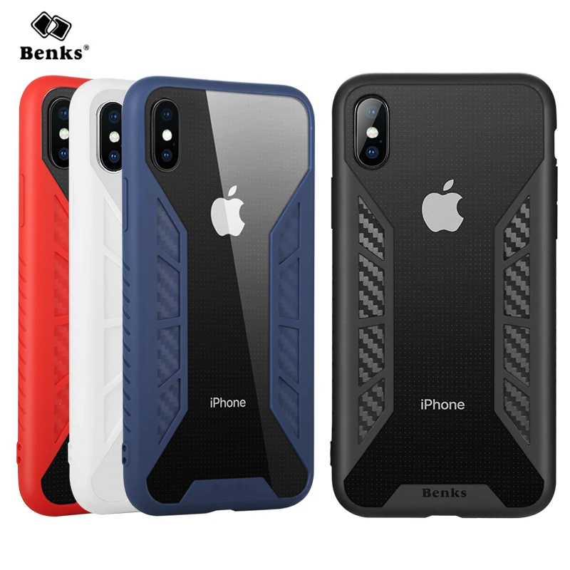Original Benks Brand for iPhone X Case Cover PC TPU Phone Case for iPhoneX 10 Ten Transparent New Style Back Cover Shockproof
Original Benks Brand for iPhone X Case Cover PC TPU Phone Case for iPhoneX 10 Ten Transparent New Style Back Cover Shockproof