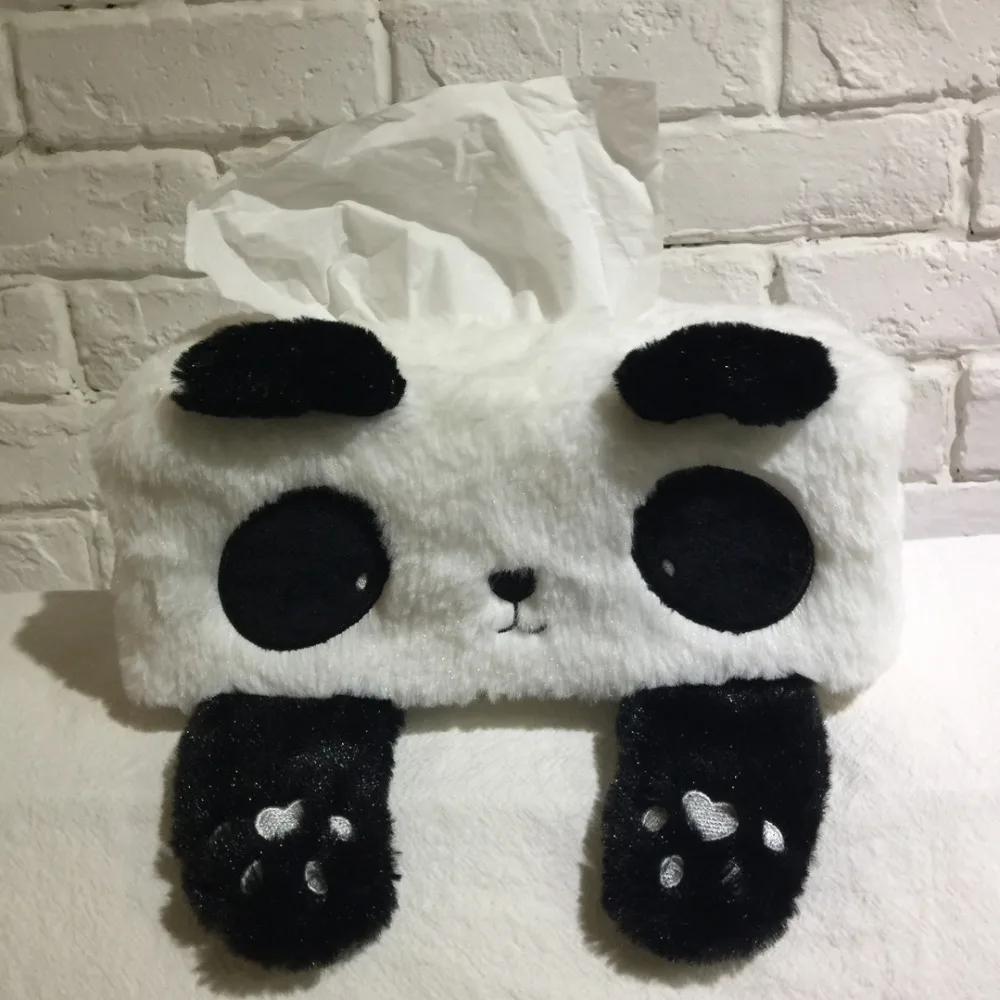 Aeruiy soft plush cartoon animals Panda/Cat/Piggy tissue box case toy,creative napkin paper case,daily household decorate gift
Aeruiy soft plush cartoon animals Panda/Cat/Piggy tissue box case toy,creative napkin paper case,daily household decorate gift