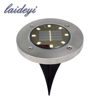 LAIDEYI Solar Powered Ground Light Waterproof Garden Pathway Deck Lights With 8 LEDs Solar Lamp for Home Yard Driveway Lawn Road
LAIDEYI Solar Powered Ground Light Waterproof Garden Pathway Deck Lights With 8 LEDs Solar Lamp for Home Yard Driveway Lawn Road