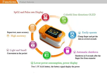 Lovego New Upgrade Alarm Setting!!!Health care LED Finger Pulse Oximeter Blood Oxygen SpO2 Saturation Oximeter PR Monitor
Lovego New Upgrade Alarm Setting!!!Health care LED Finger Pulse Oximeter Blood Oxygen SpO2 Saturation Oximeter PR Monitor