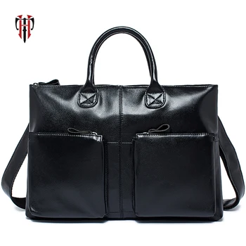 TIANHOO 2018 Fashion business briefcase handle man bags 14 inch laptop package genuine leather men tote A4 folder package soft
TIANHOO 2018 Fashion business briefcase handle man bags 14 inch laptop package genuine leather men tote A4 folder package soft