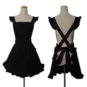 2019 New Hot Fashion Lady Women Strap Court dress maid apron For Cooking Baking Restaurant offee shops and flower shop
2019 New Hot Fashion Lady Women Strap Court dress maid apron For Cooking Baking Restaurant offee shops and flower shop