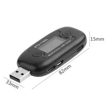 Professional USB Tester Digital Voltage Current Power Capacity Meter QC3.0 Resistance Tester Meter Charger Indicator
Professional USB Tester Digital Voltage Current Power Capacity Meter QC3.0 Resistance Tester Meter Charger Indicator