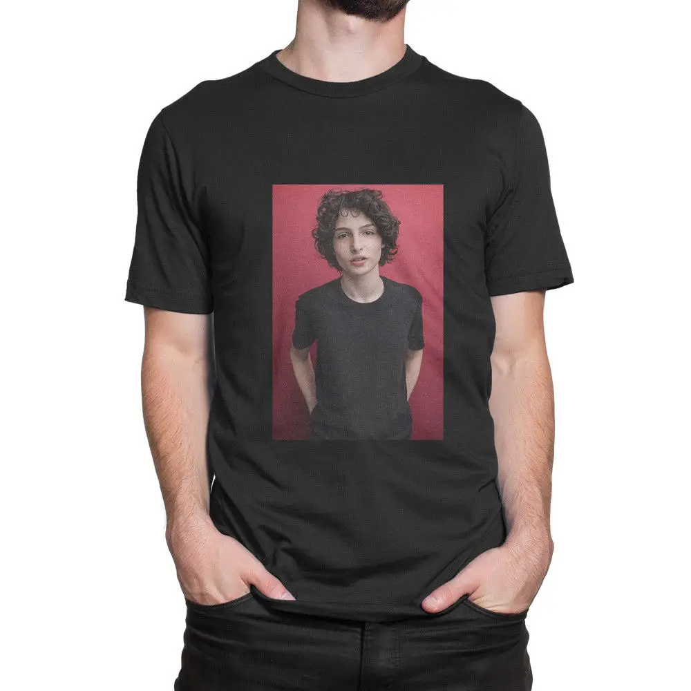 Finn Wolfhard Black Tees T-Shirt Clothing Men T Shirt Short Sleeve Print Casua Print T Shirt for Men 2018 Top Tee Plus Size
Finn Wolfhard Black Tees T-Shirt Clothing Men T Shirt Short Sleeve Print Casua Print T Shirt for Men 2018 Top Tee Plus Size