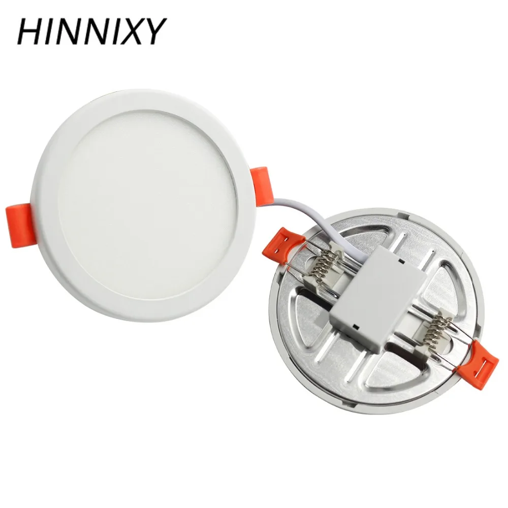 Hinnixy LED SMD Downlights Driverless Spring Clip Movable Panel Light 100V-240V 6W 20W 50mm to 210mm Recessed Ceiling Lamp RA75
Hinnixy LED SMD Downlights Driverless Spring Clip Movable Panel Light 100V-240V 6W 20W 50mm to 210mm Recessed Ceiling Lamp RA75