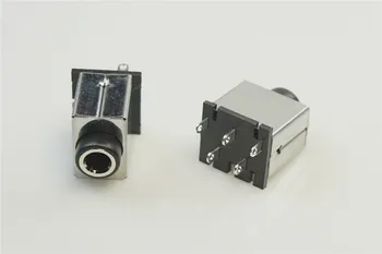 5 pcs TRS Vertical Phone Jack 3.5mm 5 contact stereo 3 conductor notebook computer 2 switches through hole shielded
5 pcs TRS Vertical Phone Jack 3.5mm 5 contact stereo 3 conductor notebook computer 2 switches through hole shielded