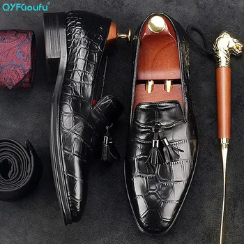 QYFCIOUFU 2019 Tassel Italian Genuine Leather Men Blue Black Wedding Oxford Shoes Lace-Up Office Business Suit Men's Dress Shoe
QYFCIOUFU 2019 Tassel Italian Genuine Leather Men Blue Black Wedding Oxford Shoes Lace-Up Office Business Suit Men's Dress Shoe