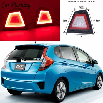 1pair Multi-functions Car LED Rear Fog Lamp Brake Light Turn Signal Light Reverse Lamp For Honda Jazz FIT 2014 2015 2016 2017
1pair Multi-functions Car LED Rear Fog Lamp Brake Light Turn Signal Light Reverse Lamp For Honda Jazz FIT 2014 2015 2016 2017