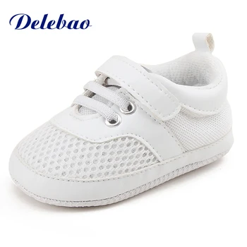 Delebao New Design Breathable Website Sports Style Baby Shoes For Newborn Infant Toddler Soft Sole First Walkers Free Socks
Delebao New Design Breathable Website Sports Style Baby Shoes For Newborn Infant Toddler Soft Sole First Walkers Free Socks