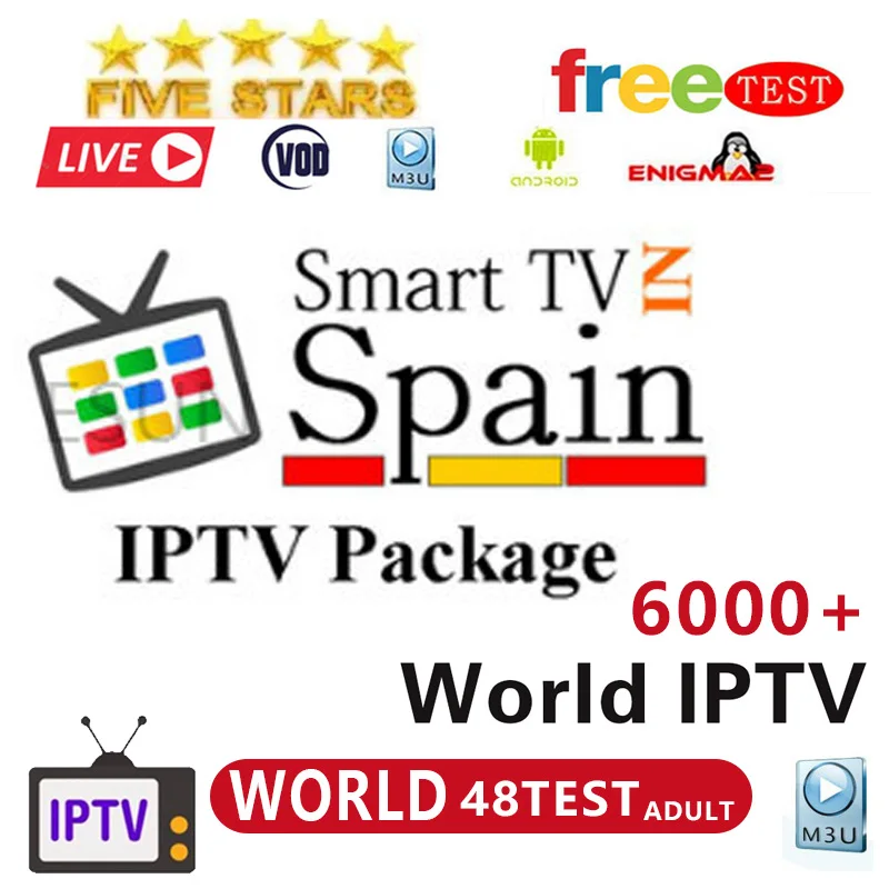 m3u IPTV Spain IPTV French IPTV Arabic Portugal IPTV M3U Subscription Support Android M3U Enigma2 MAG250 IOS Smart tv PC
m3u IPTV Spain IPTV French IPTV Arabic Portugal IPTV M3U Subscription Support Android M3U Enigma2 MAG250 IOS Smart tv PC