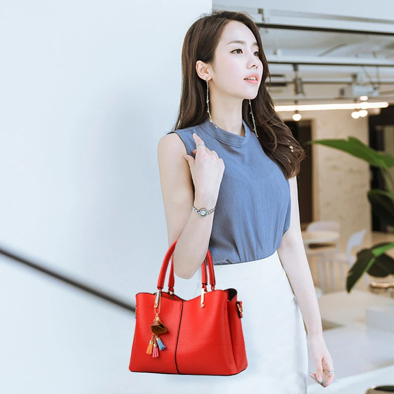 PongWEE Women's Leather Handbags Luxury Lady Hand Bags With Purse Pocket Women messenger bag Big Tote Women bag Wholesale
PongWEE Women's Leather Handbags Luxury Lady Hand Bags With Purse Pocket Women messenger bag Big Tote Women bag Wholesale