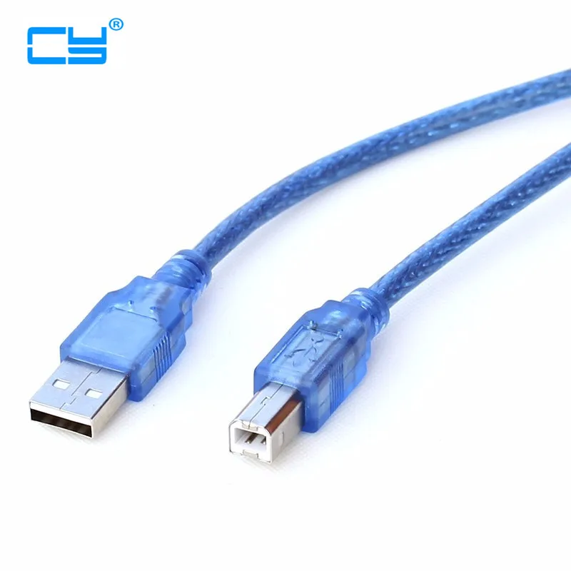 Кабель для принтера USB 2 0 типа А папа в двойной кабель экранирования короткий