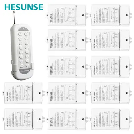 HS-QL081GM 12-13 ways with 220V 30A Long Distance Remote Control Power Switch 3000W High Power
HS-QL081GM 12-13 ways with 220V 30A Long Distance Remote Control Power Switch 3000W High Power