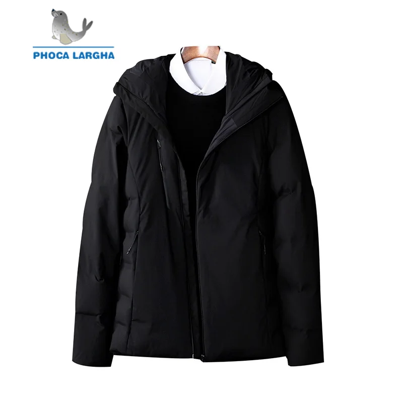 2019 New Men's Winter Down Jackets And Coats Thick Warm Parkas Mens Casual Solid Color Hooded Male Brand Clothing | Мужская одежда