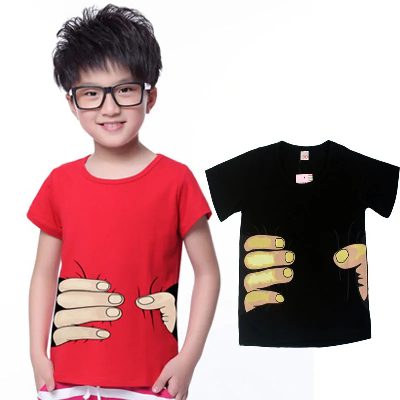 UNIKDIS Hot Sale Boys Girls 3D Big Hand T-Shirt Spoof Grab You Tee Novelty Tee Infant Baby Cotton Tops Shirt Children's Clothing
UNIKDIS Hot Sale Boys Girls 3D Big Hand T-Shirt Spoof Grab You Tee Novelty Tee Infant Baby Cotton Tops Shirt Children's Clothing