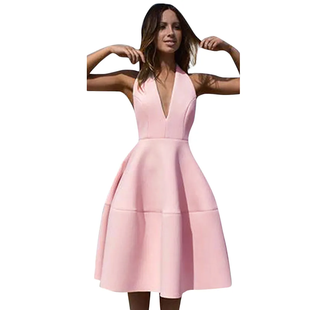 JAYCOSIN 2019 Brand New Sexy Women Casual Ruffled Dress Party Elegant Dresses Deep V Neck Solid Sundress Dropship Z0411
JAYCOSIN 2019 Brand New Sexy Women Casual Ruffled Dress Party Elegant Dresses Deep V Neck Solid Sundress Dropship Z0411