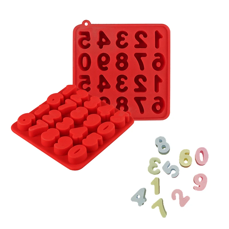 3D Number 0-9 Digital Chocolate Mold For Party Birthday Cake Decoration Tools DIY Fun Ice Grid Crystal Lollipop Silicone Mould
3D Number 0-9 Digital Chocolate Mold For Party Birthday Cake Decoration Tools DIY Fun Ice Grid Crystal Lollipop Silicone Mould