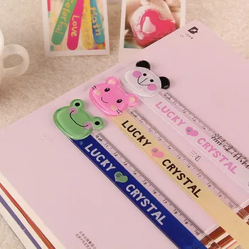 Coloffice 1PC Lovely Cartoon Plastic Rulers 15CM Student Stationery Scale Straight Ruler Kawaii For Kid Office School Supplies
Coloffice 1PC Lovely Cartoon Plastic Rulers 15CM Student Stationery Scale Straight Ruler Kawaii For Kid Office School Supplies