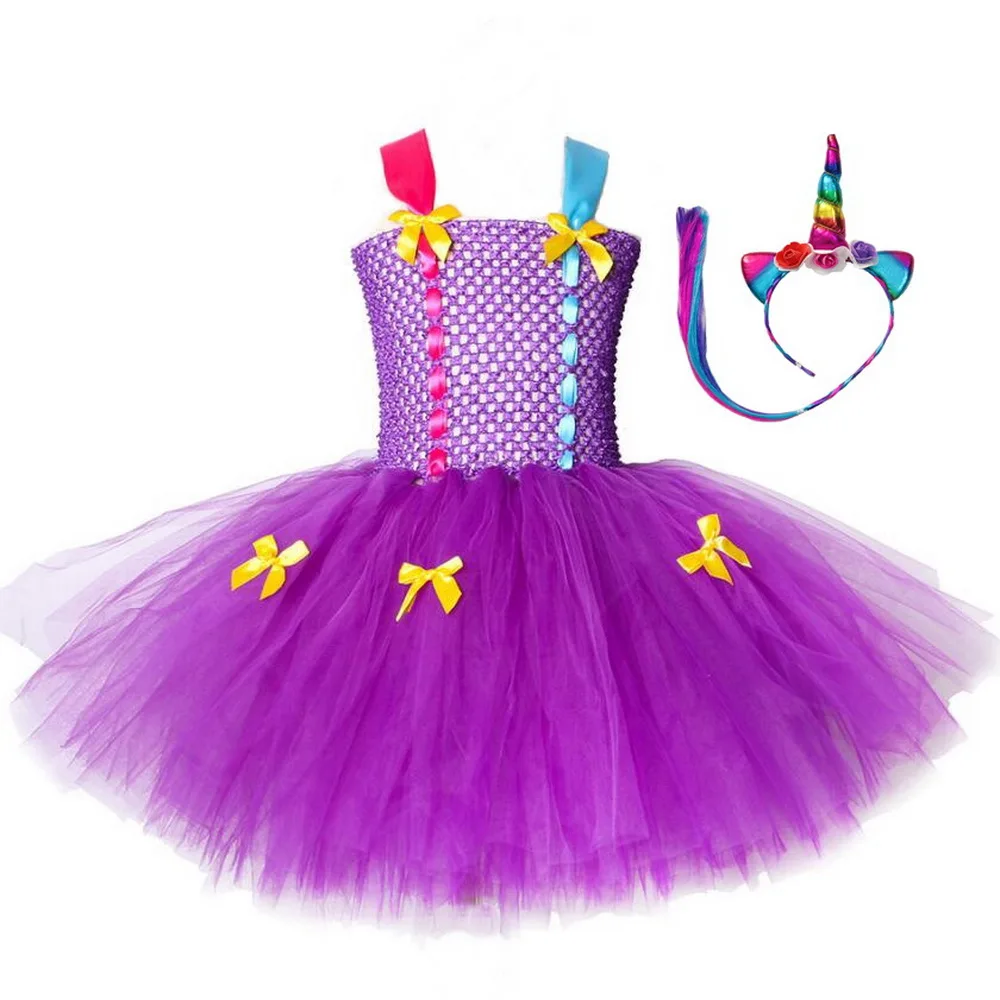 Rapunzel Tutu Dresses Unicorn Costumes With Headband Halloween Christmas Fancy Party Desses Kids Girls Cosplay Costumes Purple
Rapunzel Tutu Dresses Unicorn Costumes With Headband Halloween Christmas Fancy Party Desses Kids Girls Cosplay Costumes Purple
