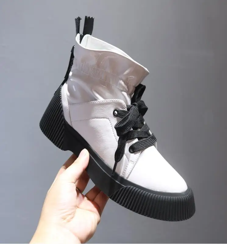 lace up boots women flat round toe ankle martin boots platform leather women warm winter motorcycle botas altas mujer autum
lace up boots women flat round toe ankle martin boots platform leather women warm winter motorcycle botas altas mujer autum