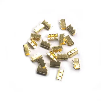 

500pcs 1000pcs Toothed DJ-451 Buckle U-shaped Crimping Button Cold Pressing Splice Electric Wire Terminal Connector Cable Lugs