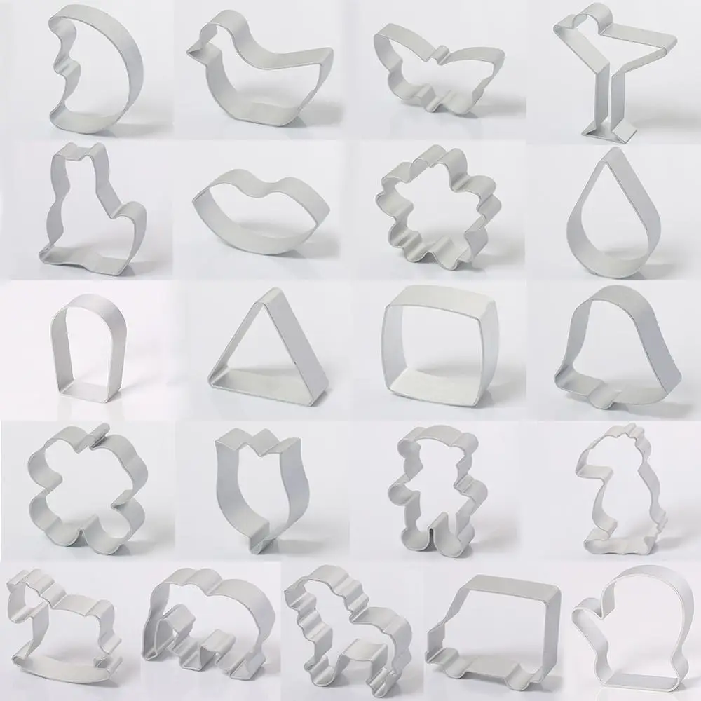 3D Animal Cookie Cutter Metal Aluminum Alloy Cookie Biscuit Frame Mould DIY Baking Pastry Mold Cake Decorating Tools
3D Animal Cookie Cutter Metal Aluminum Alloy Cookie Biscuit Frame Mould DIY Baking Pastry Mold Cake Decorating Tools