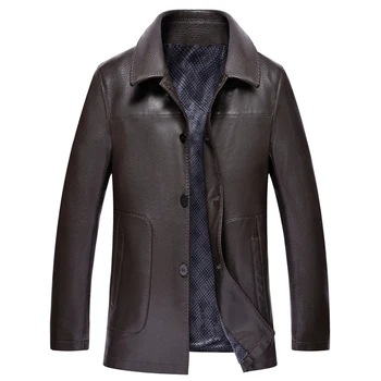 Casual Turn Down Collar Manteau Homme Cuir High Quality Classical Giacca In Pelle Da Uomo
Casual Turn Down Collar Manteau Homme Cuir High Quality Classical Giacca In Pelle Da Uomo