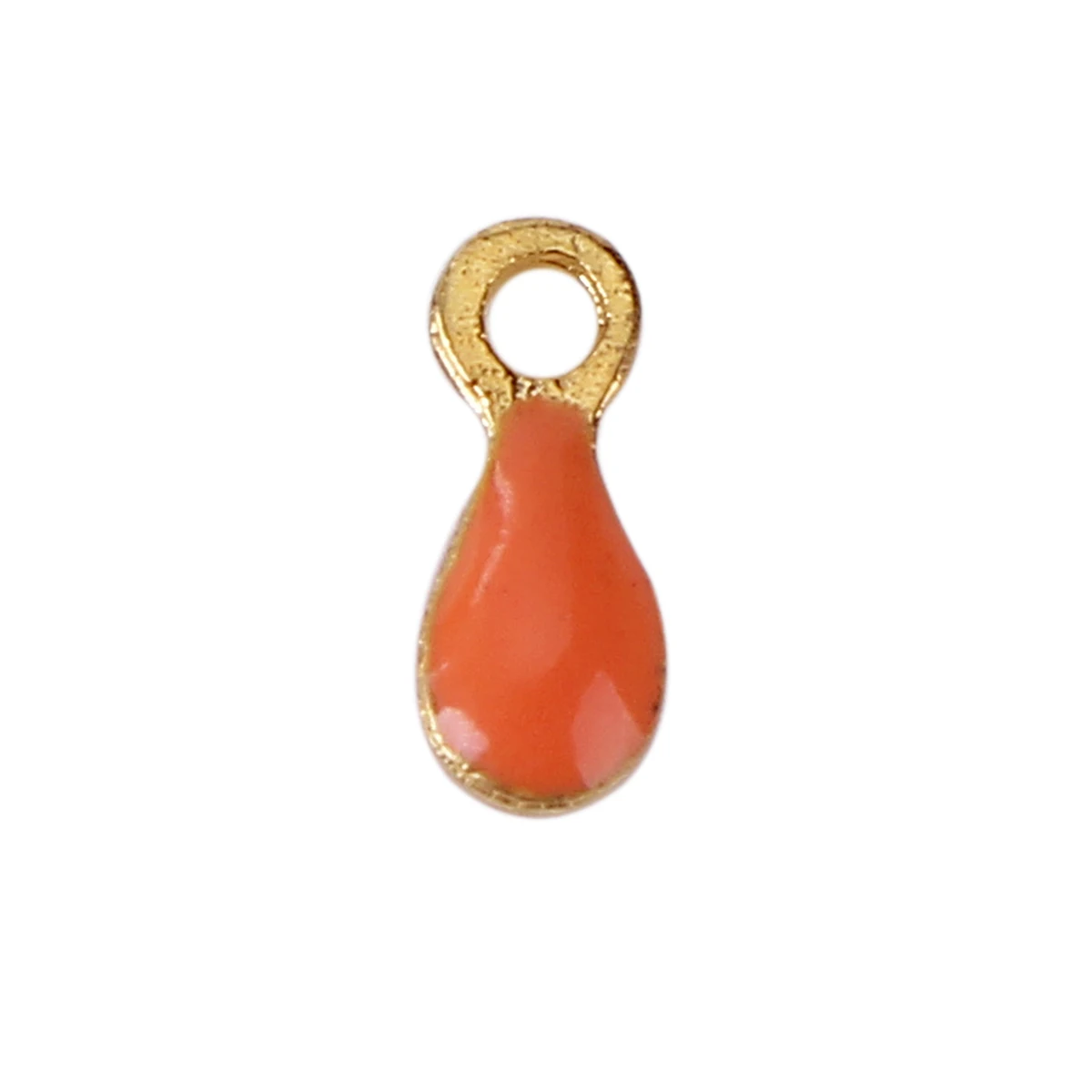 Zinc Based Alloy Enamelled Sequins Charms Drop Gold Color Orange Enamel 8mm( 3/8") x 3mm( 1/8"), 20 PCs
Zinc Based Alloy Enamelled Sequins Charms Drop Gold Color Orange Enamel 8mm( 3/8") x 3mm( 1/8"), 20 PCs