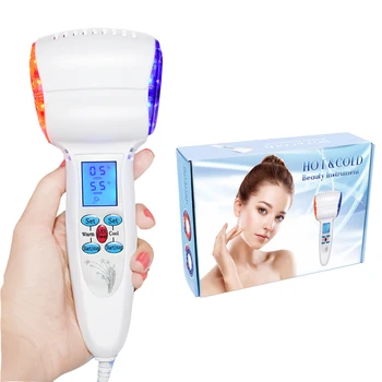 Face Care Device Hot Cold Hammer Cryotherapy Blue Photon Acne Treatment Skin Beauty Massager Lifting Rejuvenation Facial Machine
Face Care Device Hot Cold Hammer Cryotherapy Blue Photon Acne Treatment Skin Beauty Massager Lifting Rejuvenation Facial Machine